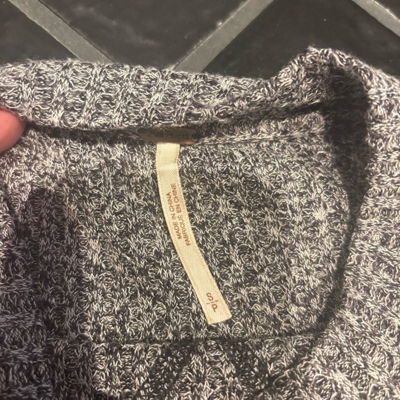 Free People Thermal Top | Lace-Up Sleeves | Size Small - Picture 4 of 4